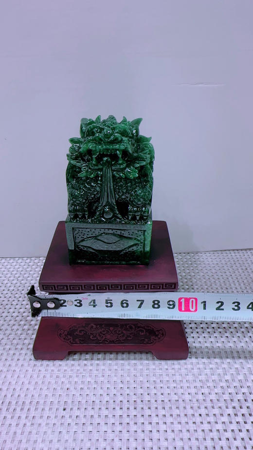 620728翡翠摆件【印章】 商品图1