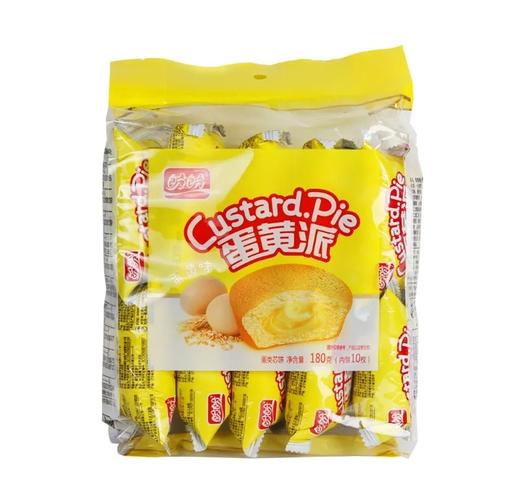 盼盼蛋黄派（口味随机）  180g/袋 商品图0