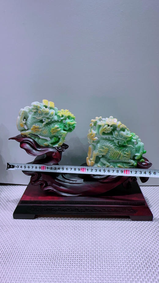 620746翡翠摆件【麒麟纳福】 商品图2