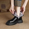 【预售5天】冬季保暖新款粗跟圆头抗冻羊羔毛短靴雪地靴JLY&18-388 商品缩略图1