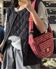 香奈儿24N红色千鸟格斜挎包（HH） 商品缩略图6