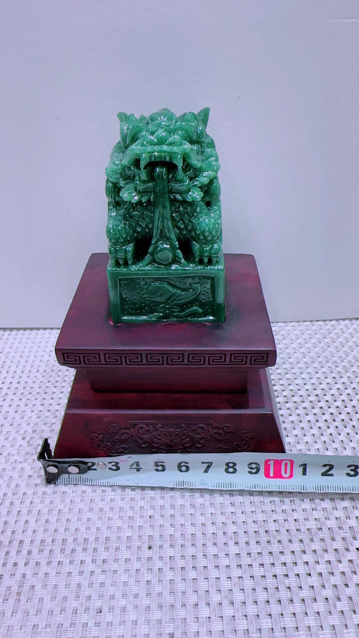 620730翡翠摆件【印章】 商品图2
