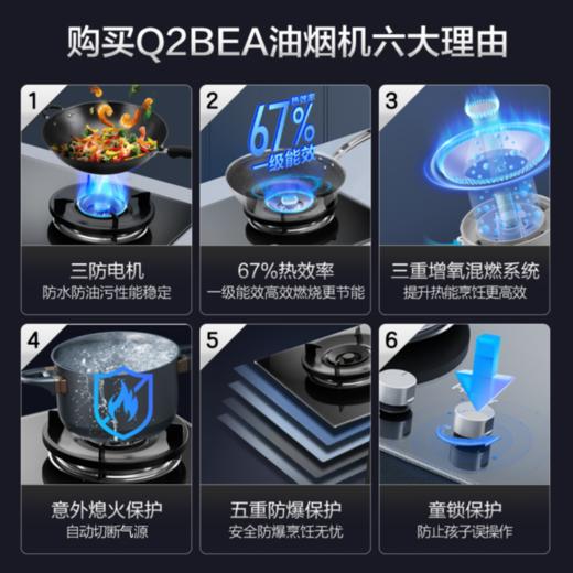 海尔JZT-Q2BA(天然气) 燃气灶 5.2KW大火力 嵌入式双眼灶 67%高能效 天然气灶 台式灶 商品图8