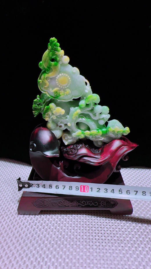 620729翡翠摆件【如意】 商品图1