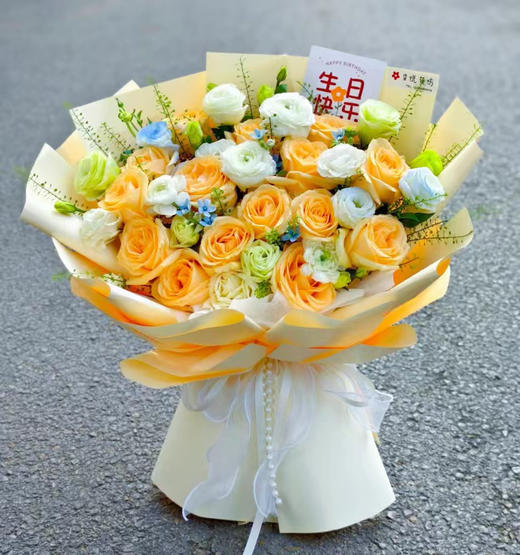 【浪漫蜜语】时尚大气花束 商品图0