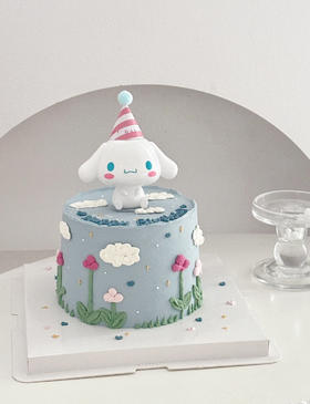 三丽鸥 蓝天白云玉桂狗