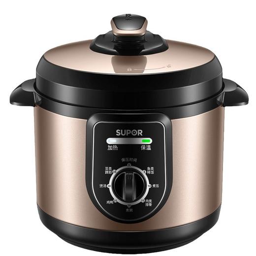 SUPOR/苏泊尔 电压力锅4L旋钮控制立体加热家用智能保温保压SY-40YA9010C 商品图3