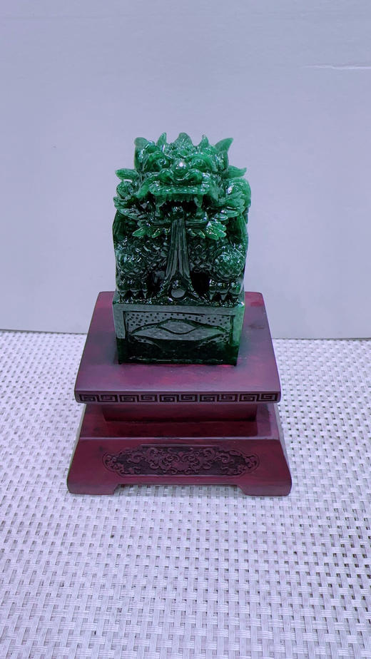 620728翡翠摆件【印章】 商品图5