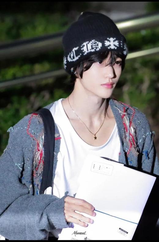 克罗心2024秋冬新款铁标毛线帽（AN） 商品图3