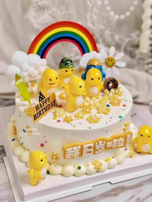 【奶龙主题蛋糕】 商品图1