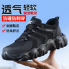 新款夏季款劳保鞋防砸防刺穿欧标钢包头凯夫拉底橡塑底超纤飞织网布低帮安全鞋 商品缩略图1