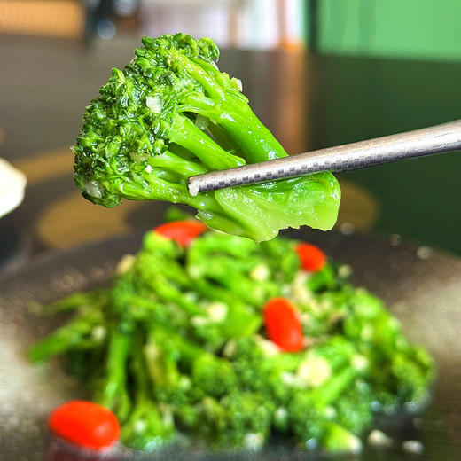 『湖北小西蓝花』宝宝西兰花，新鲜采摘，脆嫩爽口，花蕾紧凑，可食率高，个头袖珍，不用改刀掰碎 商品图1