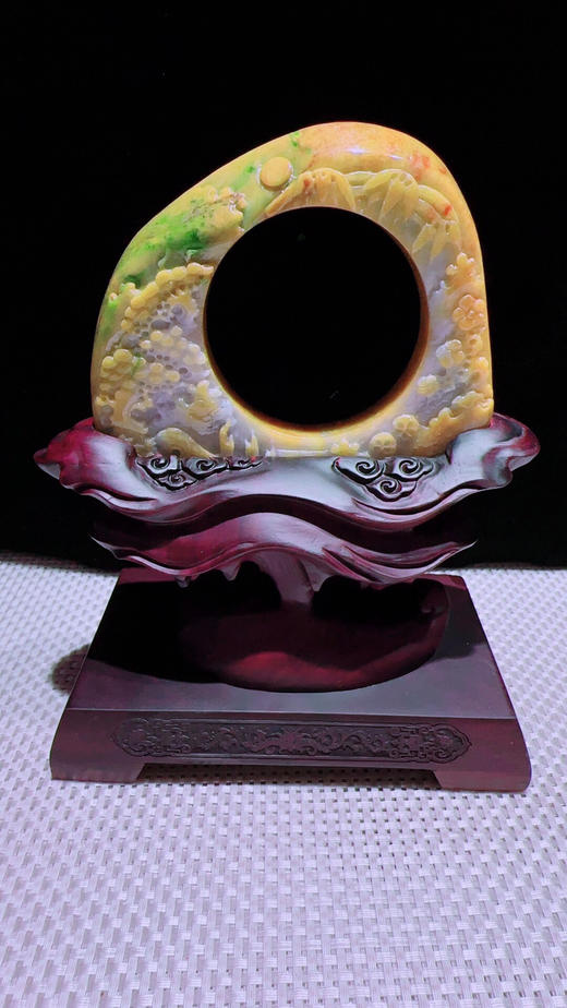 620733翡翠摆件【高山流水】 商品图5