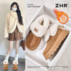 ZHR厚底加绒雪地靴女2024冬季新款保暖御寒棉鞋防滑轻便毛毛鞋女 商品缩略图2