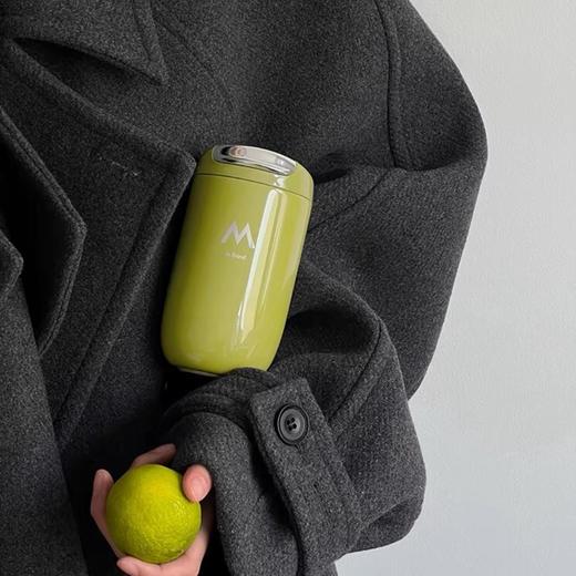 MSTAND复古亮面咖啡杯人出门必备本命保温杯赶紧带上一个原汁原味的包装好吸晴的莫兰迪配色350ml（AS） 商品图2