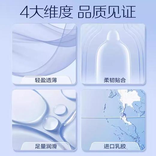杰士邦动感联盟超薄避孕套三合一 商品图1