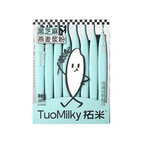 拓米 黑芝麻味燕麦浆粉 200g/盒