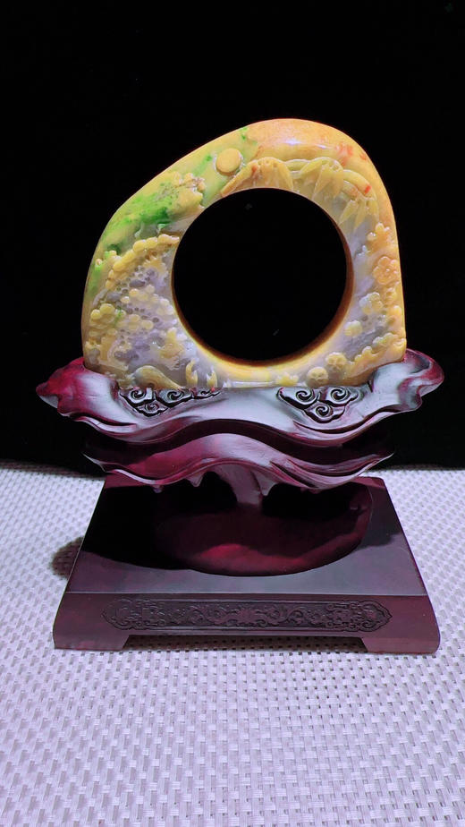 620733翡翠摆件【高山流水】 商品图4