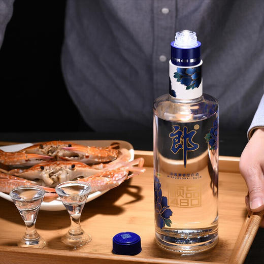 顺品郎蓝顺浓酱兼香型白酒45度480ml 商品图2