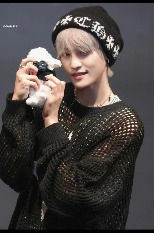 克罗心2024秋冬新款铁标毛线帽（AN） 商品图2