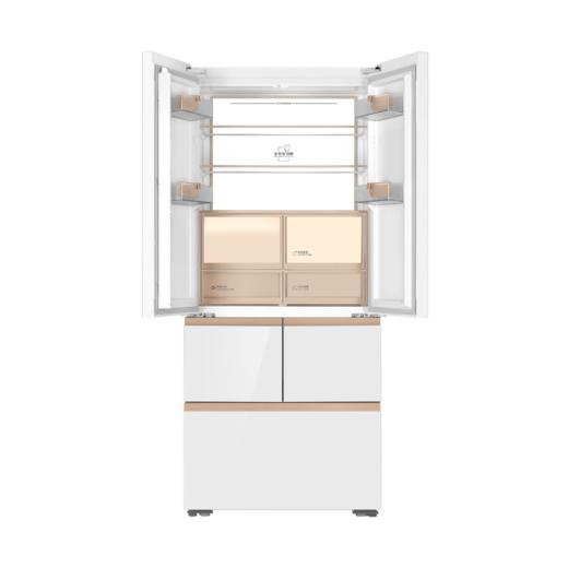 海尔（Haier）（202870）512升麦浪系列M5全空间保鲜594mm专业超薄零嵌入式多门家用电冰箱一级能效BCD-512WGHMD1BWLU1 商品图1