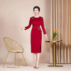 GY 5506大码安旗袍连衣裙新中式气质日常 商品缩略图2