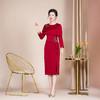 GY 5506大码安旗袍连衣裙新中式气质日常 商品缩略图3