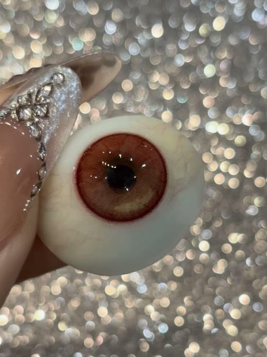 paprikacon 加加利红酥 日抛 2片 14.5mm 参考着色13.8mm 基弧8.5 含水40% 新锐国货 商品图3