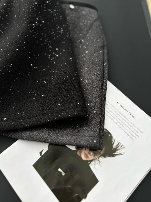 小香风闪闪半身裙 商品图6