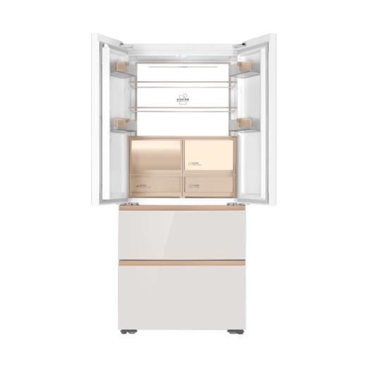 海尔（Haier）（202872） 麦浪金BCD-515WGHFD1BY6U1零嵌515升法式多门超薄全空间保鲜冰箱 商品图4