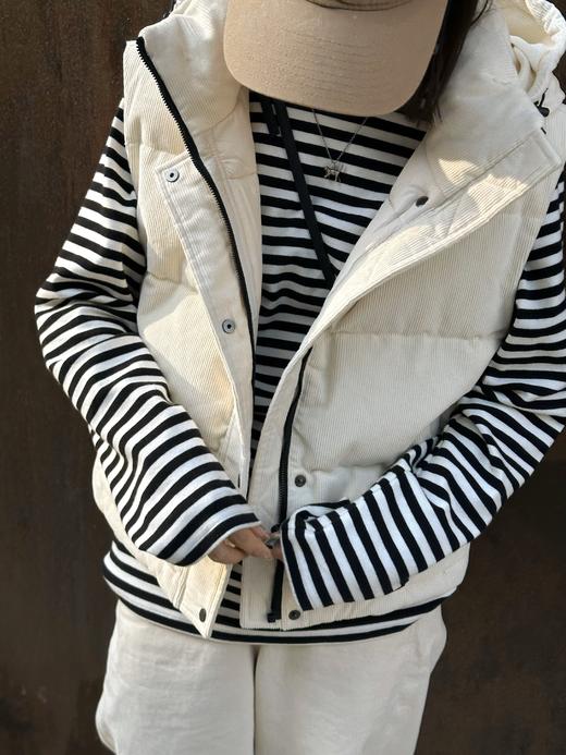 顺丰包邮洛诗琳54457够轻够暖❗️软糯保暖连帽90鹅绒马甲羽绒服（帽子可拆卸）3191 商品图4