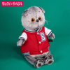 BUDIBASA巴迪宝思 宝喜可猫+红色夹克, 25cm  (毛绒玩具) 商品缩略图1