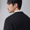 墨麦客男装纯色V领针织衫男士2024秋季新款简约休闲打底衫毛衣男 商品缩略图4