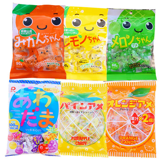 川口&佩茵 果汁水果味糖果 商品图0