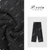 04-4潘依绣丁丁宠粉冬季加厚抓绒简约风百搭抽绳休闲裤 W-62607 商品缩略图0