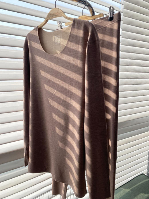 20260105|山羊绒蚕丝德绒保暖套装|不退换 商品图2