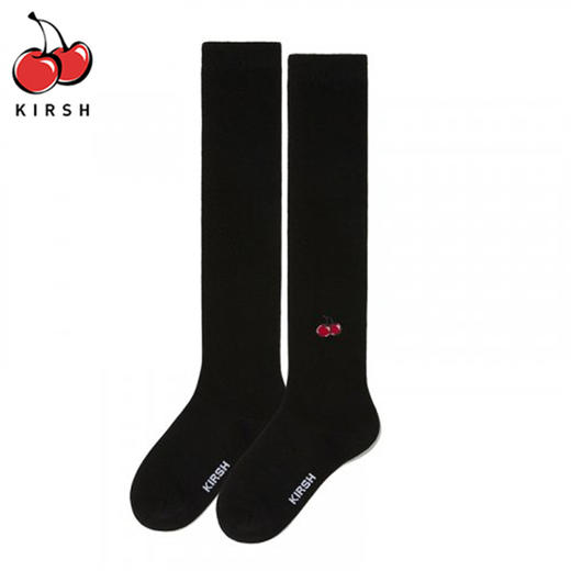 【女神节】KIRSH 女 樱桃针织过膝袜子 KKRSASO504M 商品图1