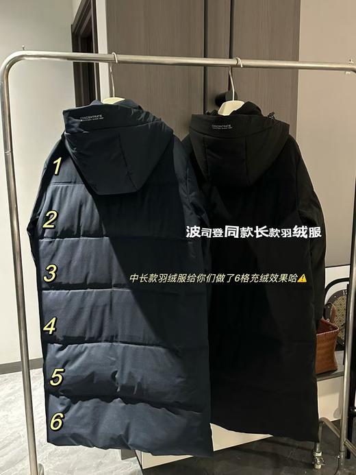 代工厂秒杀波司登男士90白鸭绒羽绒服中长款 商品图10