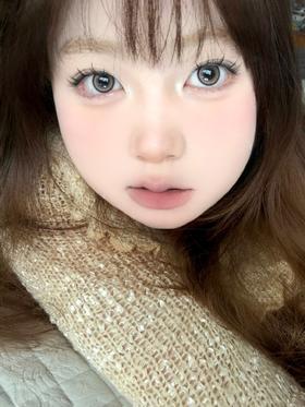 guruucon（gugulens旗下） 月抛 玫瑰影  直径14.2mm着色13.4mm