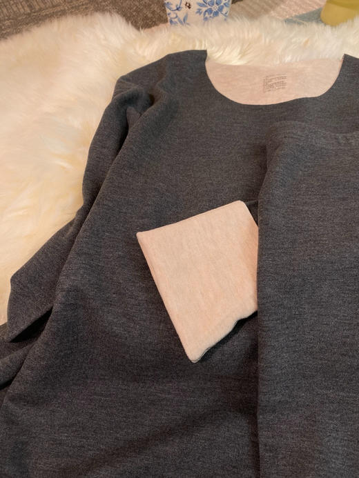 20260105|山羊绒蚕丝德绒保暖套装|不退换 商品图8