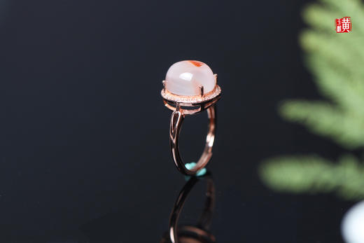 【晨霏】南红冰飘戒指 商品图3