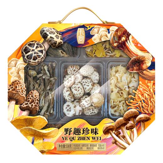 卡宴野趣珍味山珍干货礼盒538g 商品图7