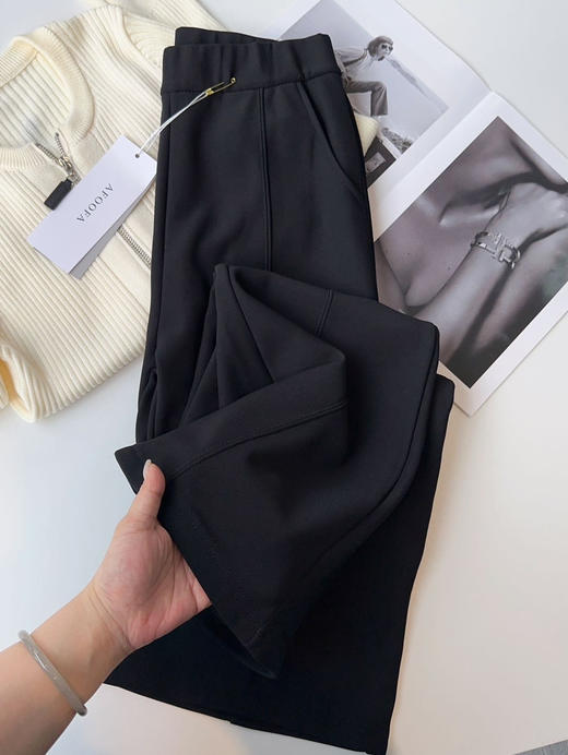 高腰加绒喇叭裤（hg锁 商品图7