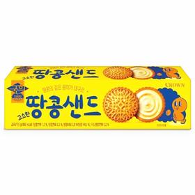 克丽安花生夹心饼干93g크라운 땅콩샌드