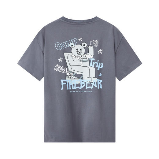 gxg.jeans男装2024年夏季新款圆领短袖T恤JEX14400572 商品图1