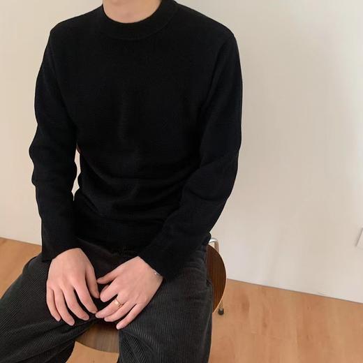 厂家直发100纯羊毛净版男士羊绒衫 商品图5