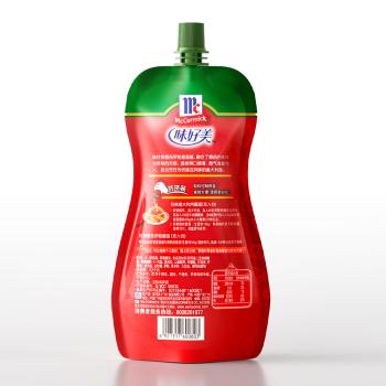 味好美（McCormicK） 调味酱/酱料意面酱 意大利面酱挤挤装 番茄罗勒风味 230g 调味酱 /粮油调味 /调味品 /复合调味料 商品图0