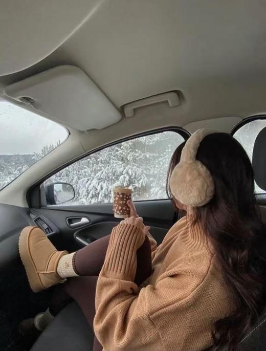 敲暖！冬天要焊在脚上的雪地靴！mini厚底短靴！ 商品图8