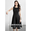 【内购】尚都比拉气质通勤设计解构线条收腰显瘦圆领连衣裙-151L58400 商品缩略图1