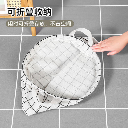 「29.9到手3大个！可折叠脏衣篮」可折叠布艺棉麻脏衣篓脏衣篮大号衣服衣篓收纳篮居家日用儿童玩具收纳整理筐 商品图3